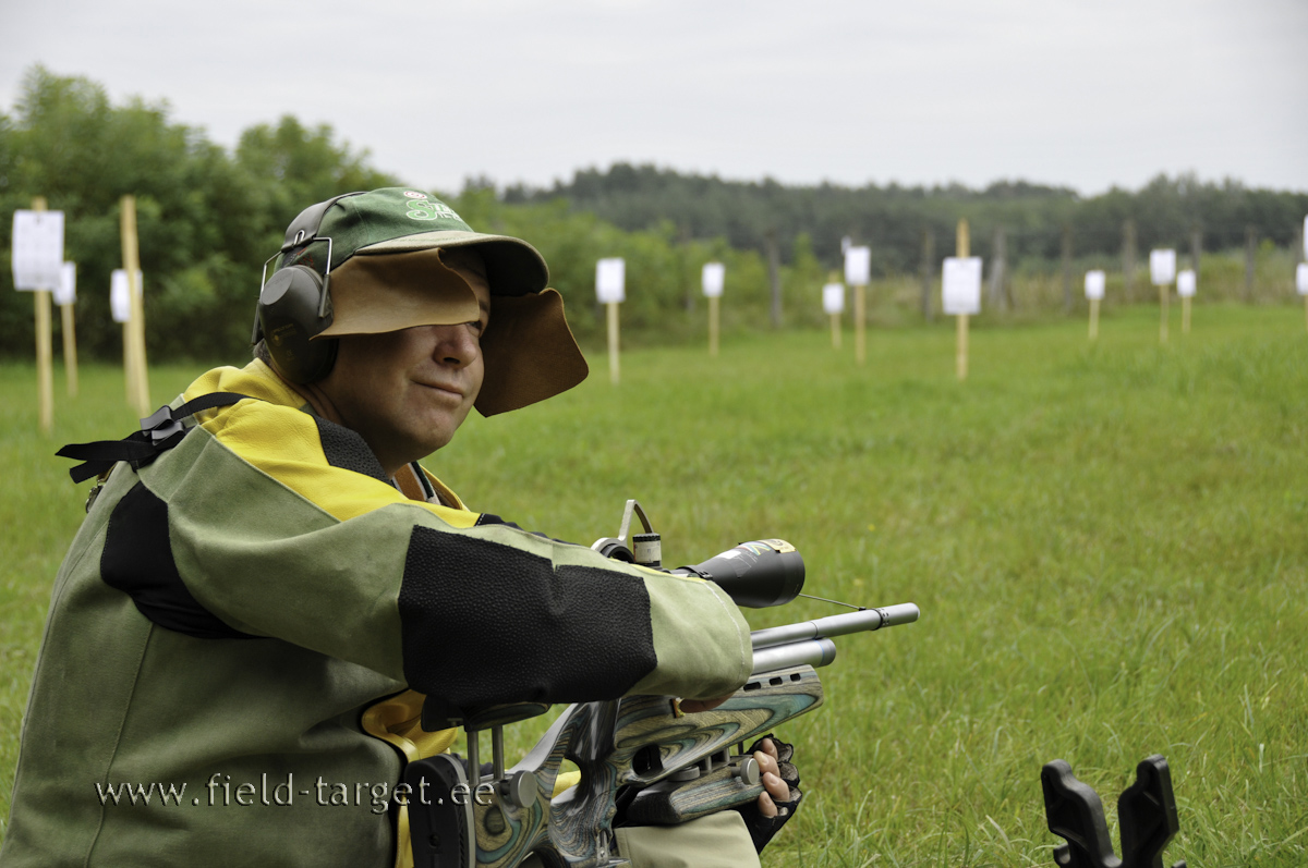 10 paremat PCP-laskurit. Petrus Johannes Breedt Lõuna-Aafrikast, NS Diamond 10-50x60, Air Arms Field. 131 tabamust - 10. koht
